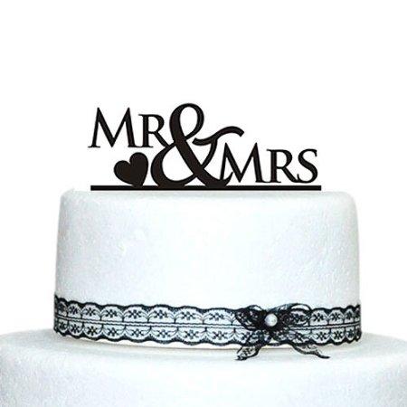 Mr & Mrs. Elegante figura para pastel de bodas