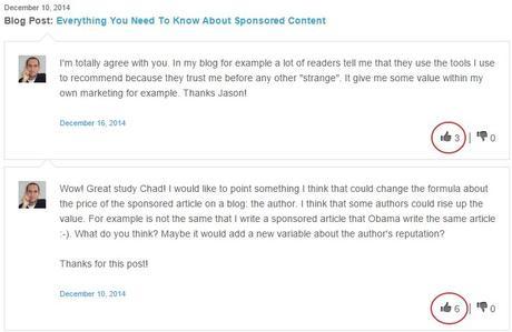 Comentarios que aportan valor