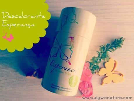 Desodorante Esperança, la alternativa más natural, inocua y eficaz para tu piel.
