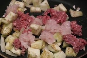 CARNE y1 Carne picada con berenjena