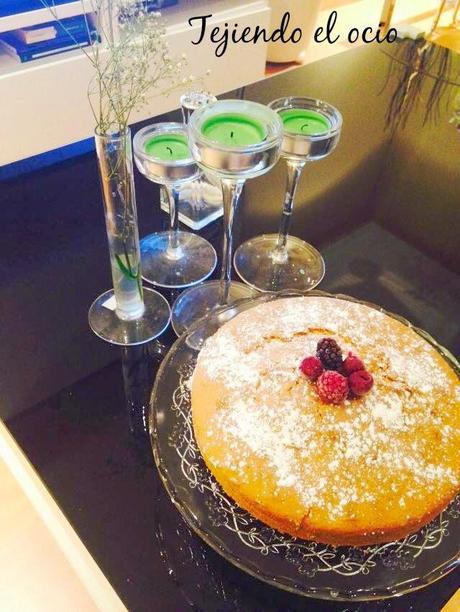 Bizcocho vainilla y nata