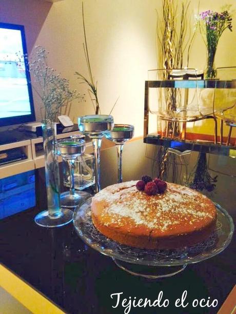 Bizcocho vainilla y nata