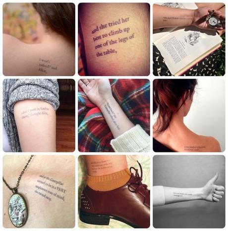 ¿Te has olvidado el libro en casa? Tatúatelo.