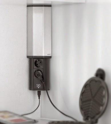 Islas de cocina, soluciones para los enchufes Islas de cocina, soluciones para los enchufes