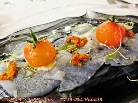 SALIENDO POR GRANADA. MENÚ MARIDAJE: RUTA DEL VELETA