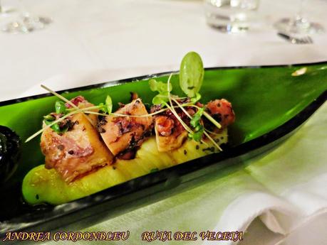 SALIENDO POR GRANADA. MENÚ MARIDAJE: RUTA DEL VELETA