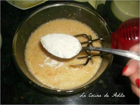 Brazo gitano de naranja