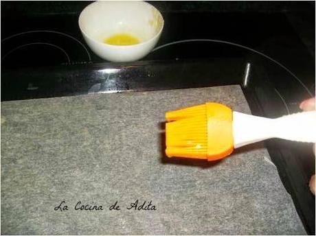 Brazo gitano de naranja