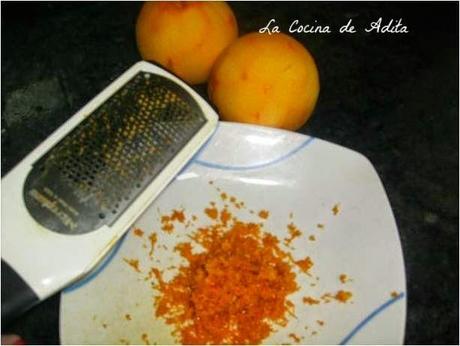 Brazo gitano de naranja