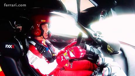 Vettel ya ha probado el Ferrari FXX K