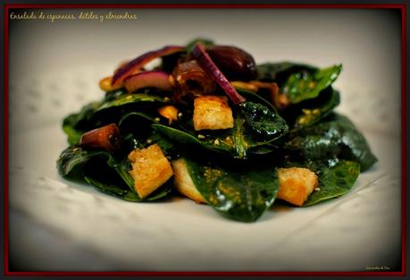 ensalada de espinacas dátiles y almendras tererecetas 03