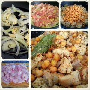 Pollo con Garbanzos