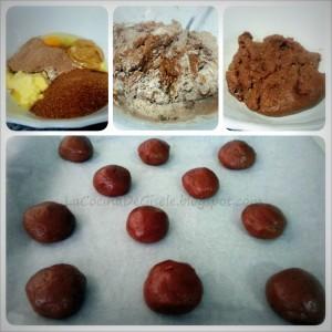 Galletas de chocolate y banana