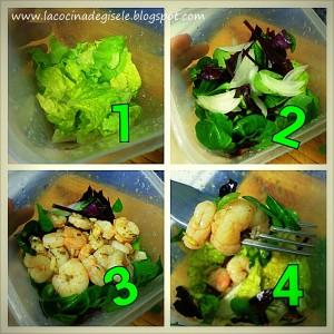 Ensalada Light de Camarones