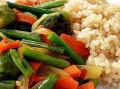 Salteado Vegetales Arroz integral