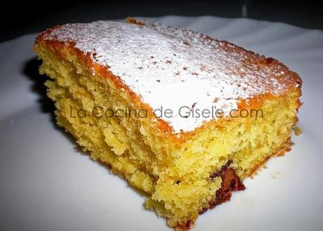 Bizcocho de Naranja y chocolate
