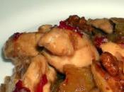 Pollo caramelizado Manzana Nueces