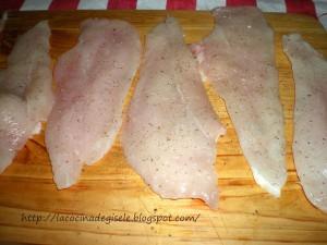 Involtini di pollo (rollitos de pollo)