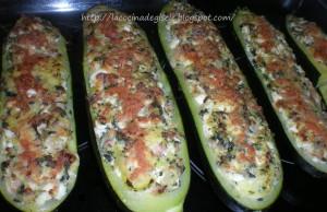 Calabacines Rellenos al horno