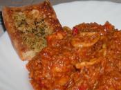 Risotto tomate gambas