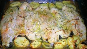 Filet de Merluza al Horno