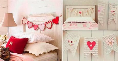 Como decorar un dormitorio para San Valentin