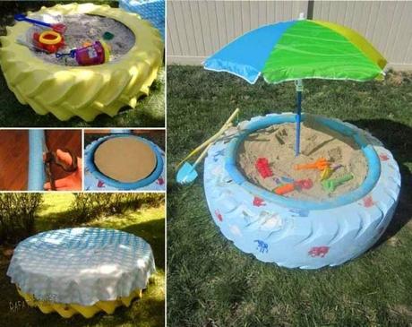 Ideas para reciclar viejas llantas. Ideas para reciclar viejas llantas.