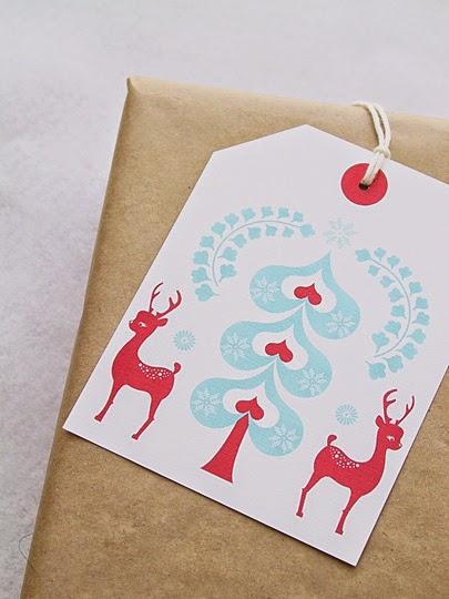 Imprimibles gratis para decorar regalos de navidad