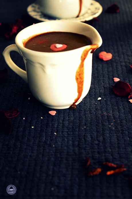 Chocolate caliente picante