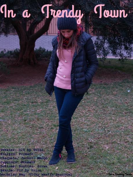 Outfit: Blue and pinks