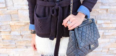 Parka cuello de pelo