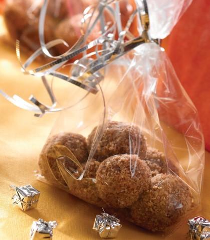 Bolitas de nuez con azúcar