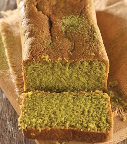 Panqué de té verde