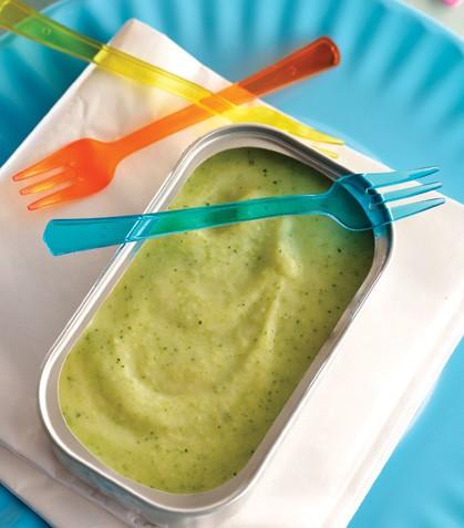 Papilla de brócoli y papa