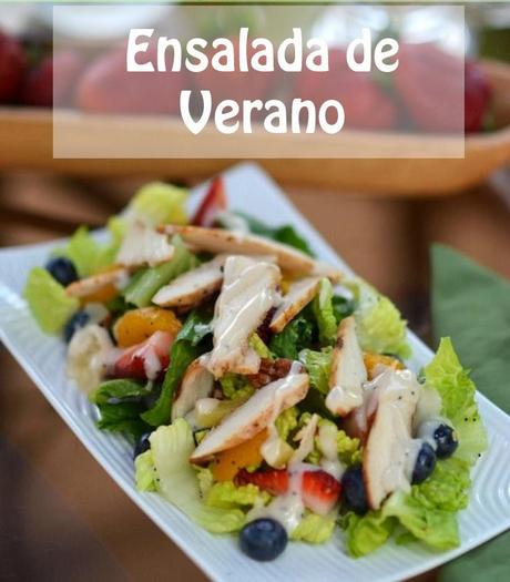La ensalada y Aliño de Verano Saludable