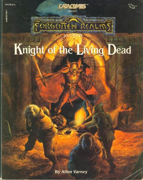 Catacombs Solo Quest,libro-juegos de AD&D y de Top Secret/S.I