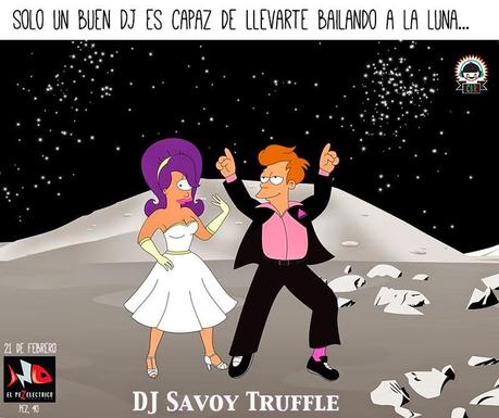 Pinchada festiva de Dj Savoy Truffle en la II Fiesta del Buen Rollo (21-2-2015)