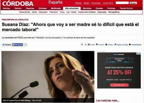 SUSANA DÍAZ, DE VERGÜENZA
