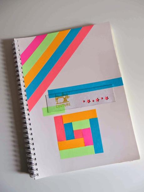 DIY: diario washi tape / DIY: washi tape diaryw DIY