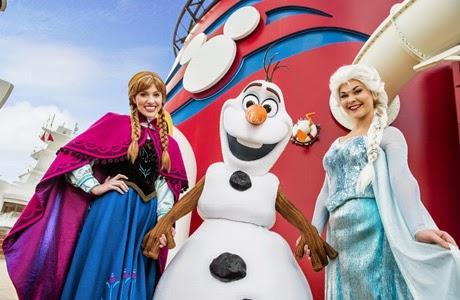 Frozen, Disney Magic, Disney Wonder