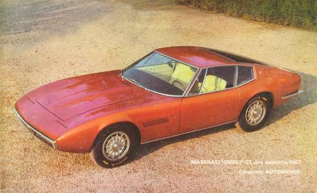 Maserati Ghibli en su primera versión Maserati Ghibli en su primera versión