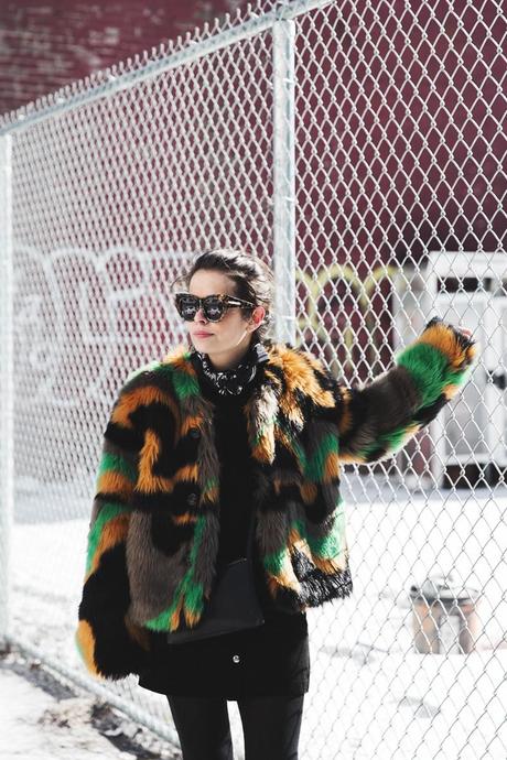 Faux_Fur_coat-Custo_Barcelona-Suede_Skirt-Booties-Collage_VIntage-Street_style-NYFW-New_York_Fashion_Week-1