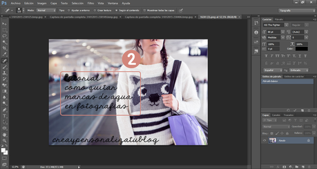 Como quitar una marca de agua de una imagen (Photoshop y Pixlr)