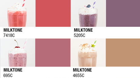 Milktone, el Pantone de los batidos
