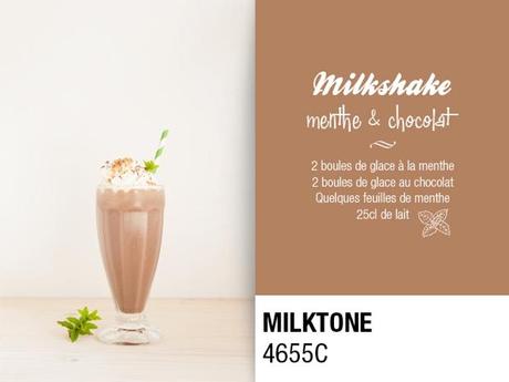 Milktone, el Pantone de los batidos
