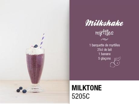 Milktone, el Pantone de los batidos