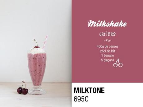 Milktone, el Pantone de los batidos