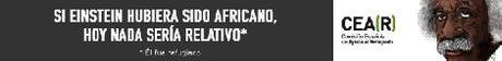 banner refugiados CEAR. Albert Einsten