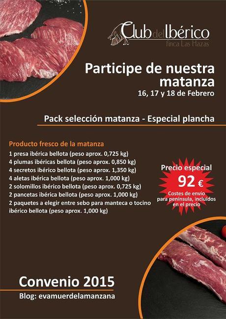 Pack selección matanza cerdo ibérico de bellota - Plancha