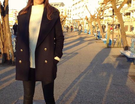 NAVY COAT